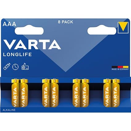 Rafhlaða AAA 8stk