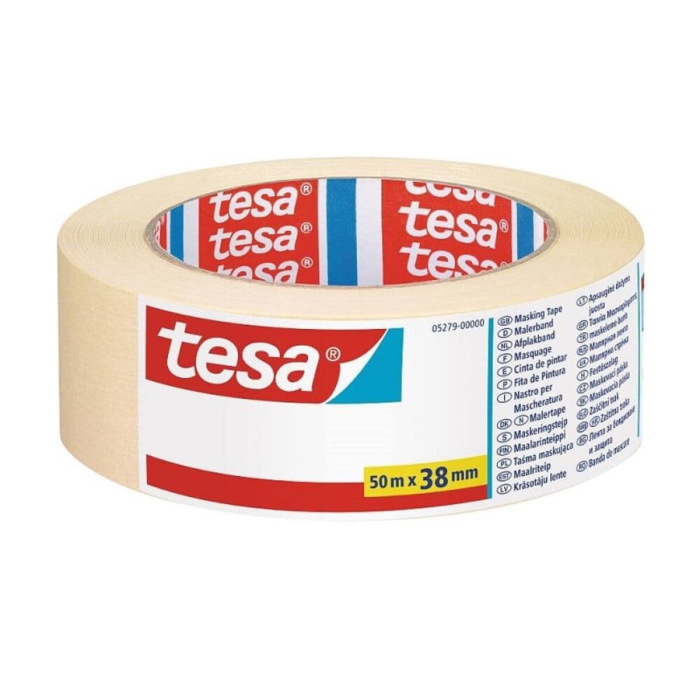 Tesa krepp 38mm x 50m 50°C 3ja daga