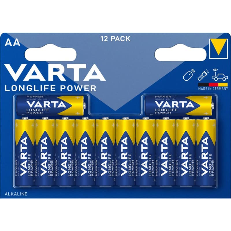 Rafhlaða AA 12stk