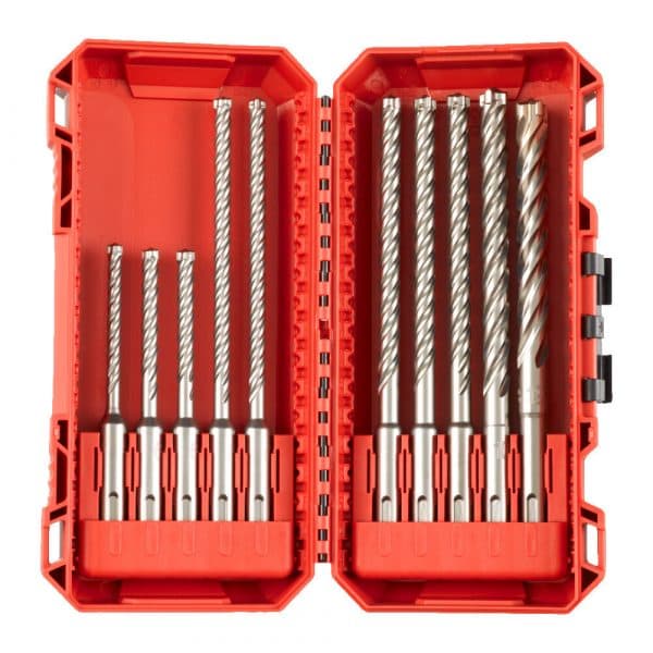 Borasett SDS+ MX4 10stk 5-12mm Packout