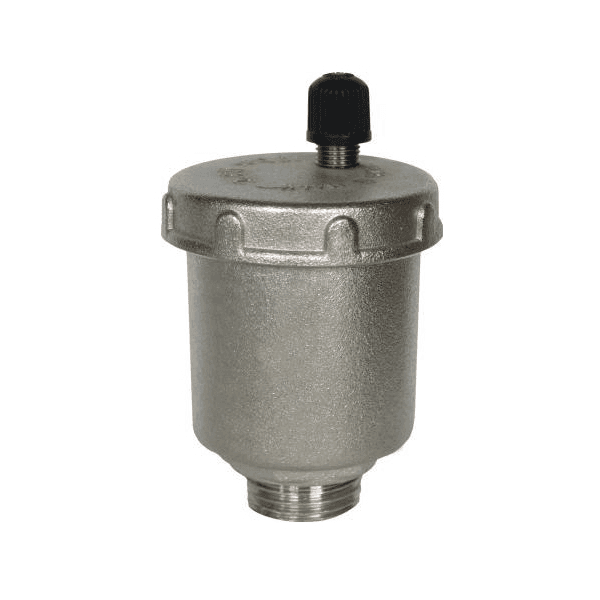 Sjálfvirk loftskrúfa 1/2" króm