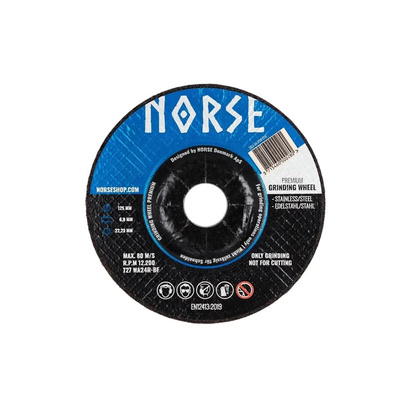 NORSE RuneGrit Slípiskífa 125×6,0×22,23m