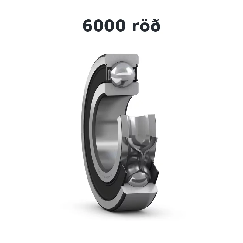 SKF kúlulegur – 6000 röð (léttar)