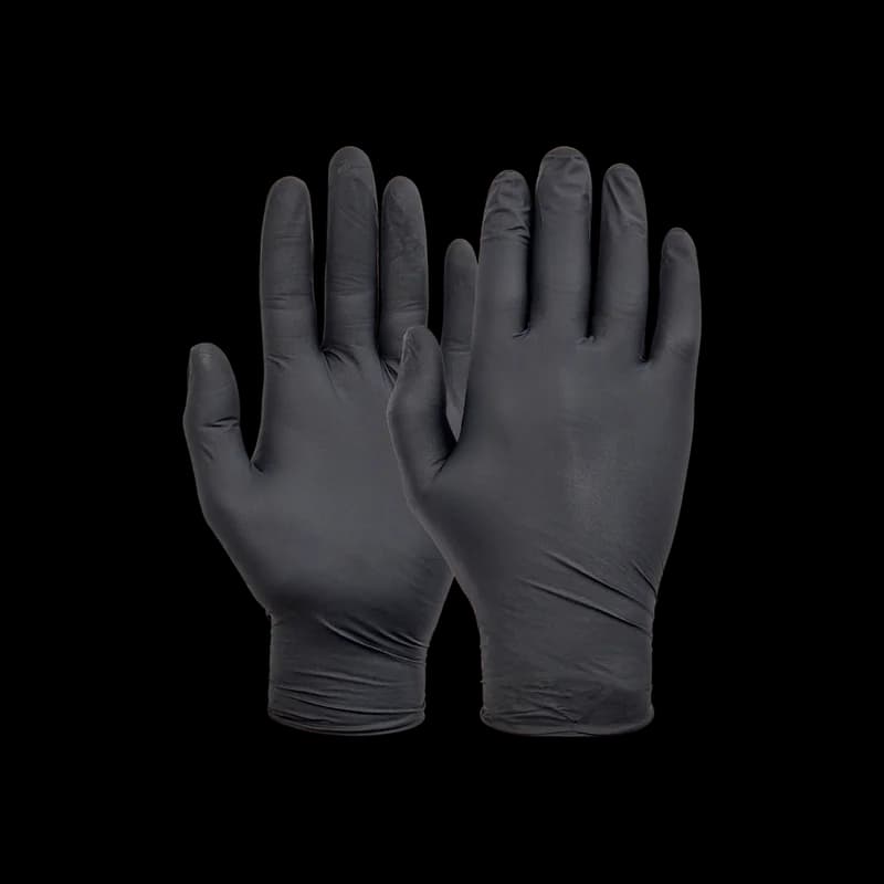 NORSE Disposable Black – einnota nítrílhanskar (4,5 g)